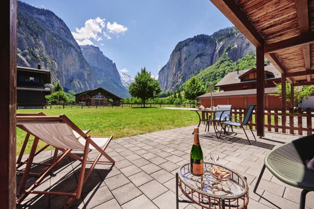 Apartment Truemmelbach, Comfortabl & Cozy, Private Terrace With Best Views Lauterbrunnen Extérieur photo