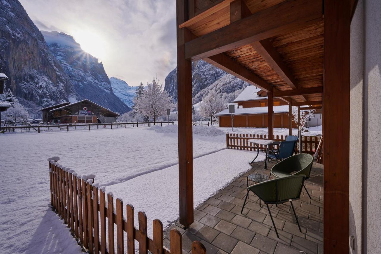Apartment Truemmelbach, Comfortabl & Cozy, Private Terrace With Best Views Lauterbrunnen Extérieur photo